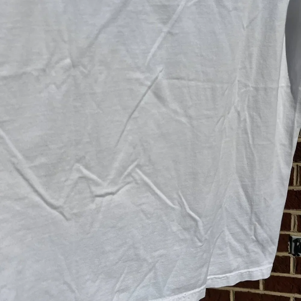Vintage Outer Banks White Short Sleeve T-shirt Large